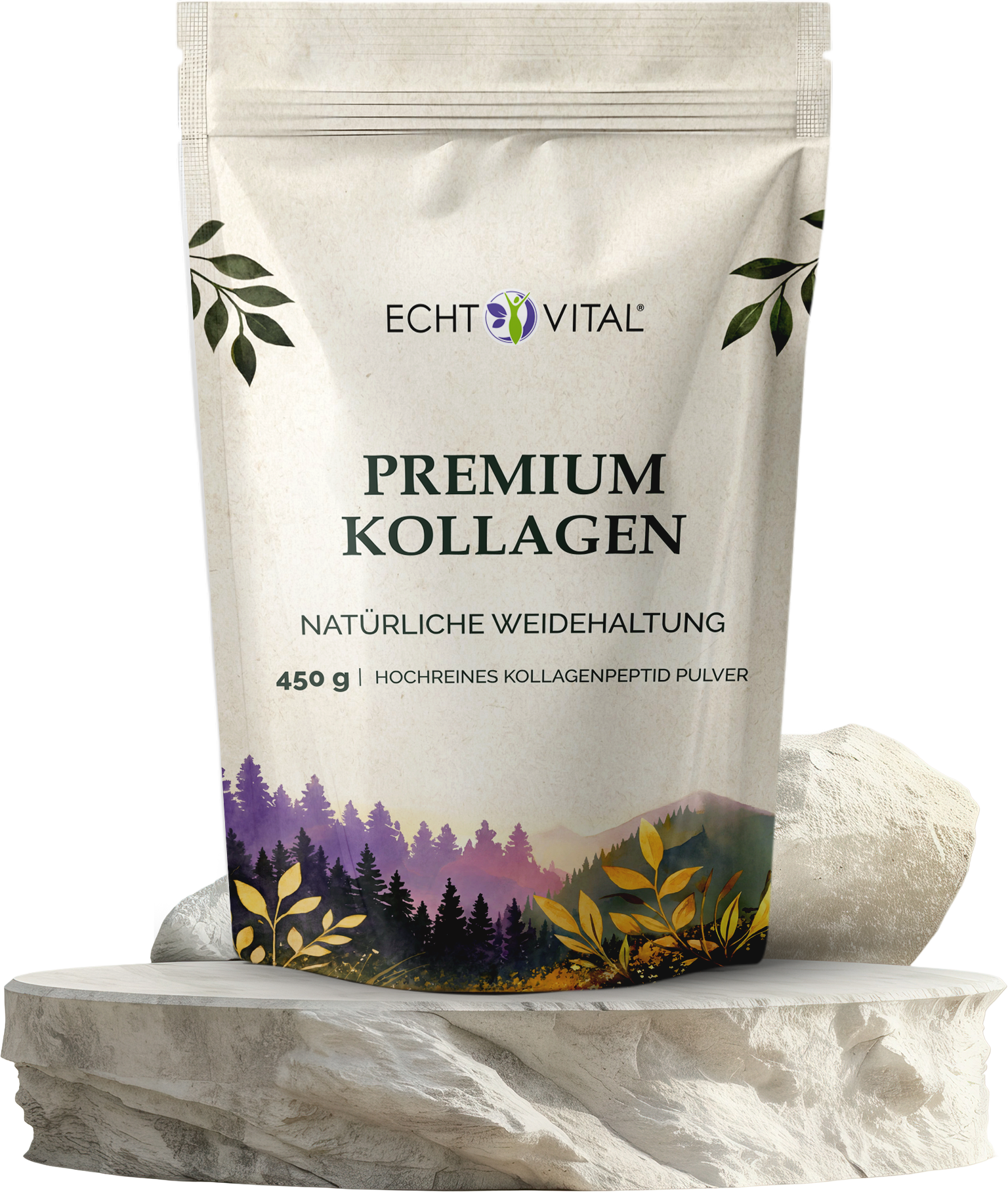 Blume, Pflanze, Kräuter, Puder, Kollagen, Pulver, Hochwertig, Natürlich, Weidehaltung